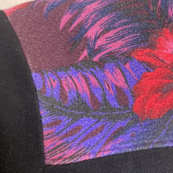 Pink Victoria's Secret Floral Sweatshirt Size Small - Picture 7 of 10